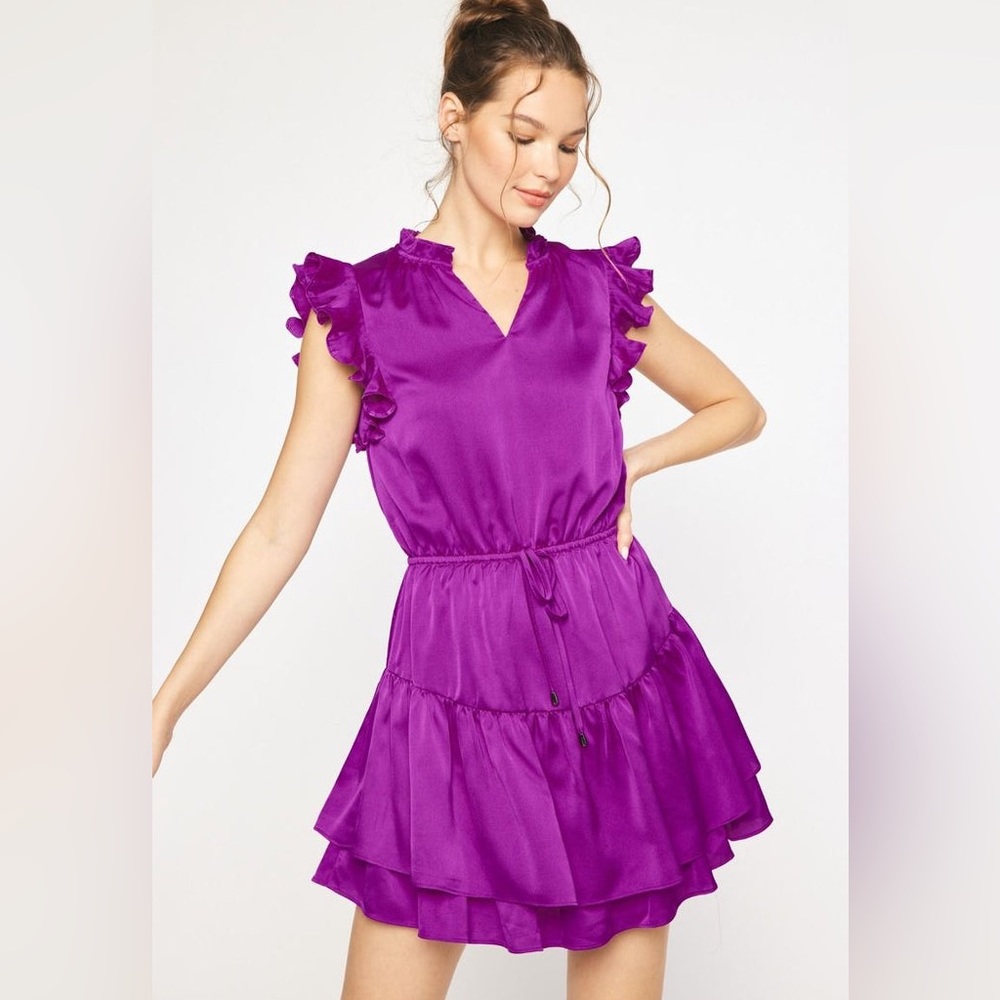 Women's Satin Mini Dress size small
